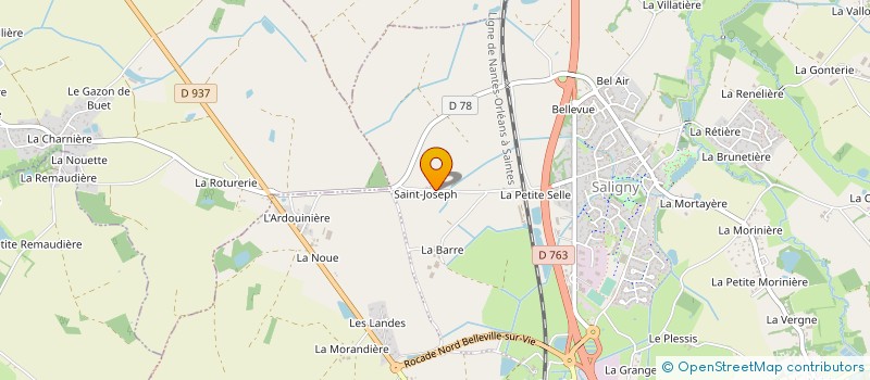 localisation de l'entreprise SCI SAINT JOSEPH  BELLEVIGNY