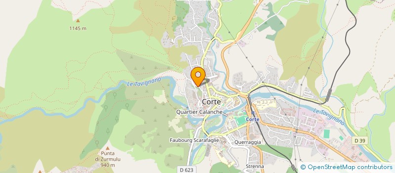 localisation de l'entreprise SCI SAINT JOSEPH à CORTE