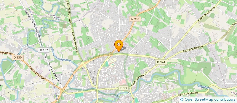 localisation de l'entreprise SCI SAINT JOSEPH  CARPENTRAS