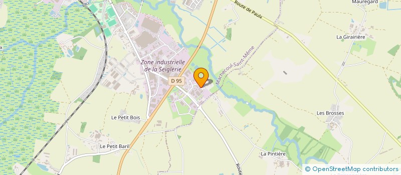 localisation de l'entreprise SCI SAINT-JOSEPH  MACHECOUL-SAINT-MEME