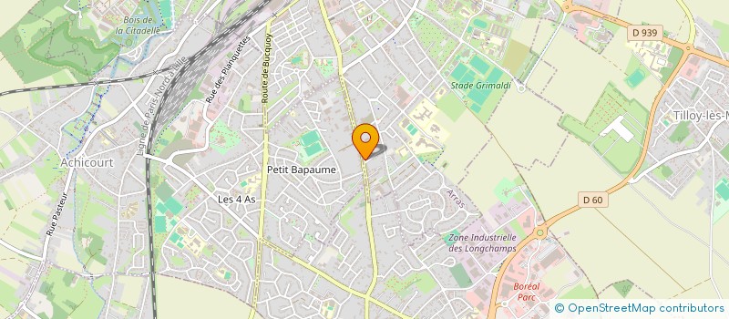 localisation de l'entreprise SCI SAINT JOSEPH à ARRAS