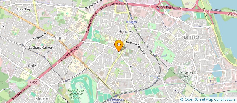 localisation de l'entreprise SCI SAINT JOSEPH  BRUGES