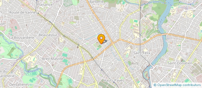 localisation de l'entreprise SCI SAINT JOSEPH  NANTES