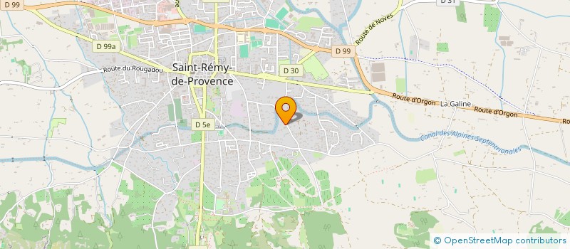 localisation de l'entreprise SCI SAINT JOSEPH  SAINT-REMY-DE-PROVENCE