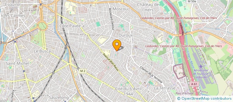 localisation de l'entreprise SCI SAINT JOSEPH à TOULOUSE