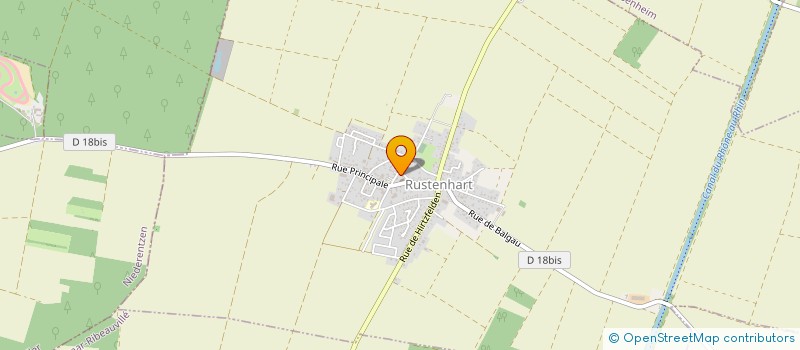 localisation de l'entreprise SCI SAINT JOSEPH  RUMERSHEIM-LE-HAUT