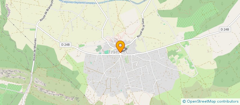 localisation de l'entreprise SCI SAINT-JOSEPH  EYGALIERES