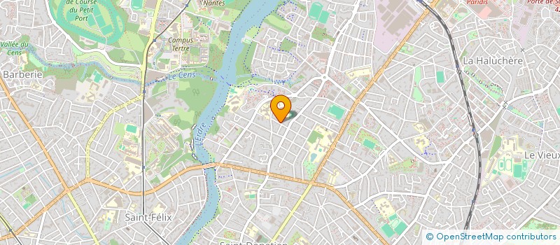 localisation de l'entreprise SCI SAINT JOSEPH  NANTES