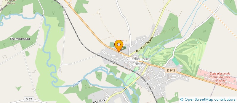 localisation de l'entreprise SCI SAINT JOSEPH à VILLEDIEU-SUR-INDRE