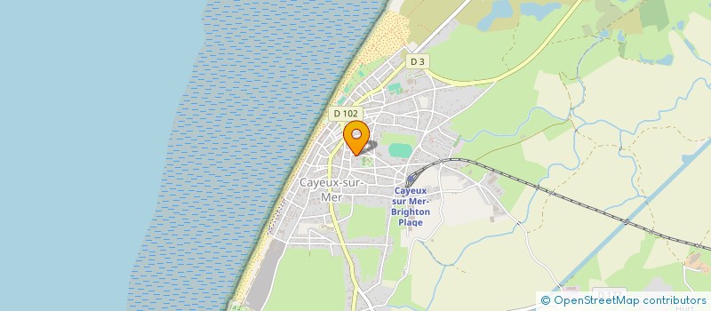 localisation de l'entreprise SCI SAINT JOSEPH à CAYEUX-SUR-MER