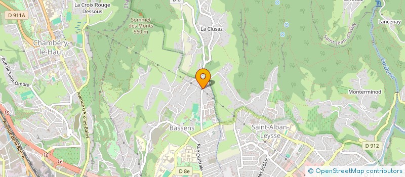 localisation de l'entreprise SCI SAINT JOSEPH  BASSENS