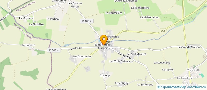 localisation de l'entreprise SCI SAINT JOSEPH à MEAUCE