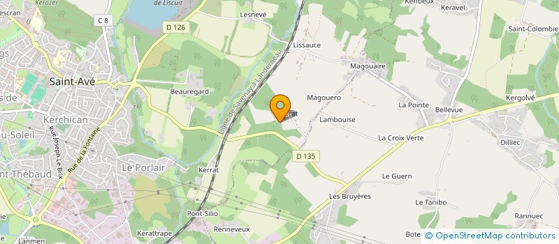 localisation de l'entreprise SCI SAINT JOSEPH  SAINT-AVE