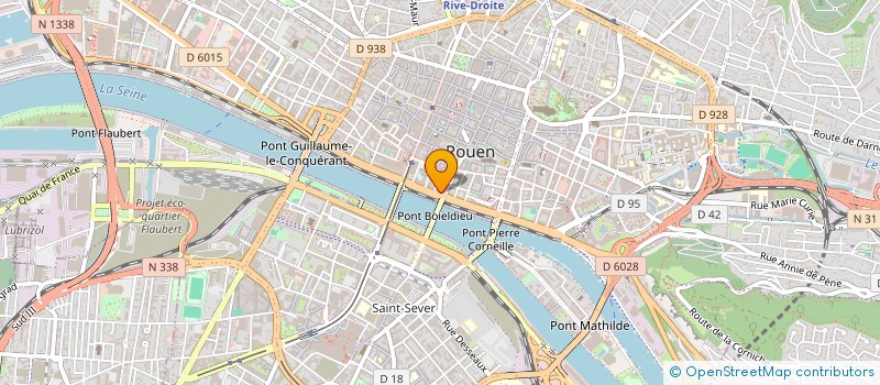 localisation de l'entreprise SCI SAINT JULIEN  ROUEN