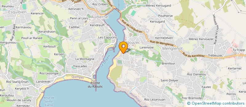 localisation de l'entreprise SCI SAINT JULIEN  PLOUHINEC