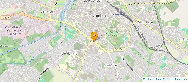 localisation de l'entreprise SCI SAINT JULIEN à CAMBRAI