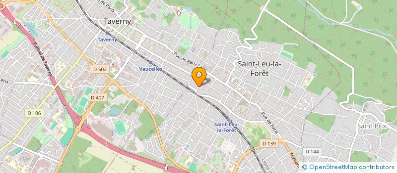 localisation de l'entreprise SCI SAINT JULIEN  SAINT-LEU-LA-FORET