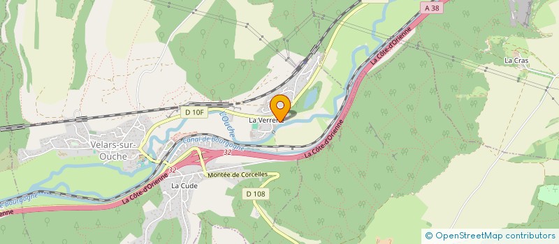 localisation de l'entreprise SCI SAINT JULIEN  VELARS-SUR-OUCHE