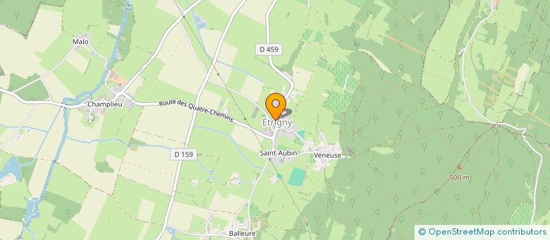 localisation de l'entreprise SCI SAINT JULIEN  SENNECEY-LE-GRAND