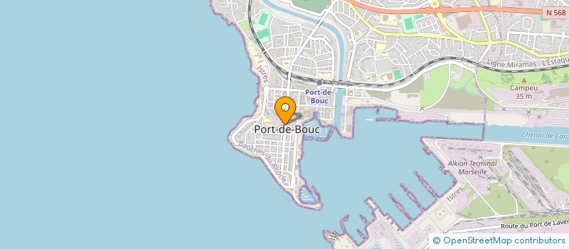 localisation de l'entreprise SCI SAINT JULIEN  PORT-DE-BOUC