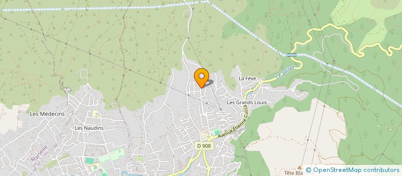 localisation de l'entreprise SCI SAINT-JUST  ALLAUCH