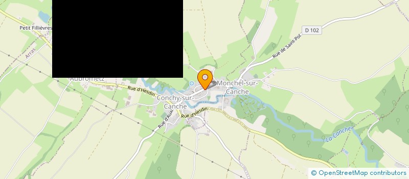 localisation de l'entreprise SCI SAINT JUST  MONCHEL-SUR-CANCHE