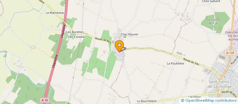 localisation de l'entreprise SCI SAINT JUST  BOIS