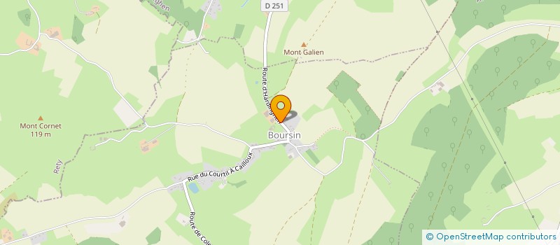 localisation de l'entreprise SCI SAINT LAMBERT  BOURSIN