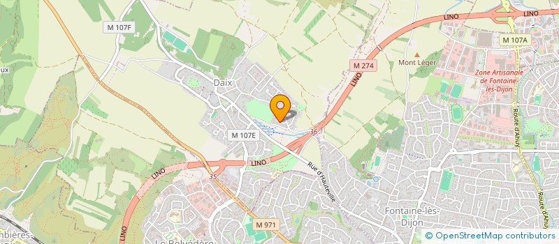 localisation de l'entreprise SCI SAINT LAURENT  DAIX