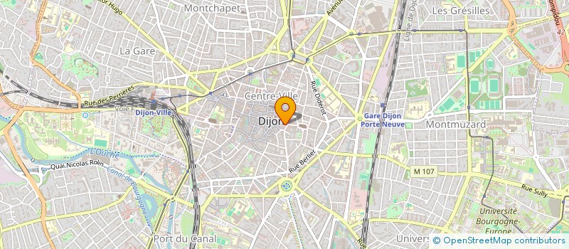 localisation de l'entreprise SCI SAINT LAURENT à DIJON
