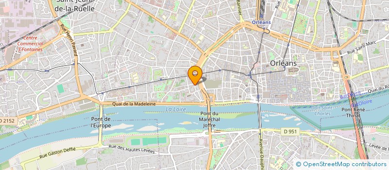 localisation de l'entreprise SCI SAINT LAURENT à ORLEANS