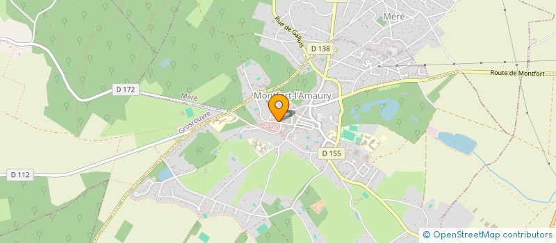 localisation de l'entreprise SCI SAINT LAURENT DES FOSSES  MONTFORT-L'AMAURY