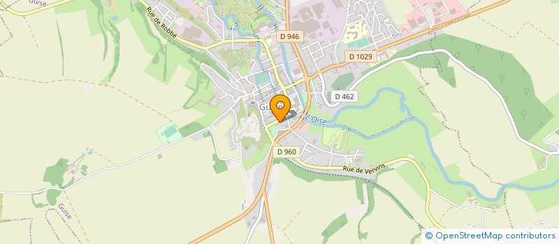 localisation de l'entreprise SCI SAINT LAURENT DU BOIS  GUISE