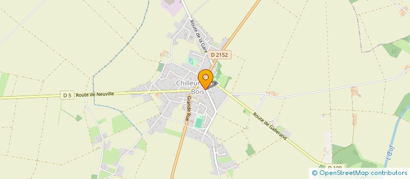 localisation de l'entreprise SCI SAINT LAZARE à CHILLEURS-AUX-BOIS