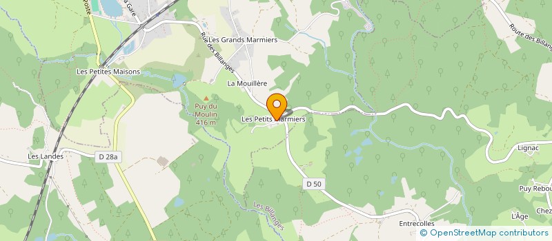 localisation de l'entreprise SCI SAINT LEGER  SAINT-LEGER-LA-MONTAGNE