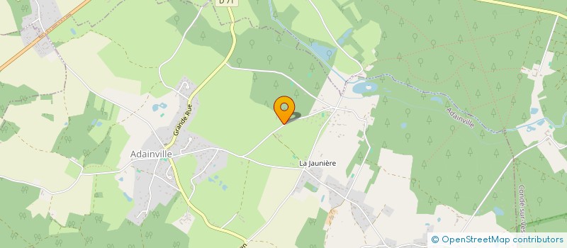 localisation de l'entreprise SCI SAINT LEGER FREVILLE  ADAINVILLE