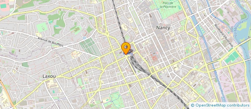 localisation de l'entreprise SCI SAINT LEON  NANCY