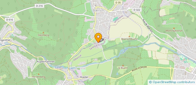 localisation de l'entreprise SCI SAINT LEONARD  BRSCH