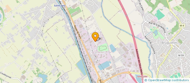 localisation de l'entreprise SCI SAINT LOUBES 31  SAINT-JORY