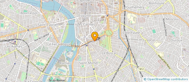 localisation de l'entreprise SCI SAINT LOUBES à TOULOUSE