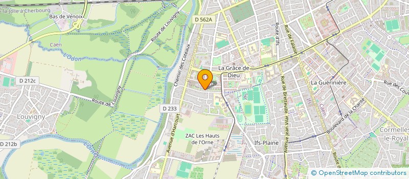 localisation de l'entreprise SCI SAINT LOUET  FLEURY-SUR-ORNE