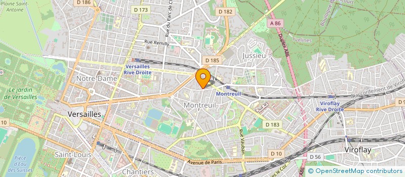 localisation de l'entreprise SCI SAINT-LOUIS 2021 à VERSAILLES