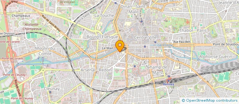 localisation de l'entreprise SCI SAINT LOUIS  RENNES