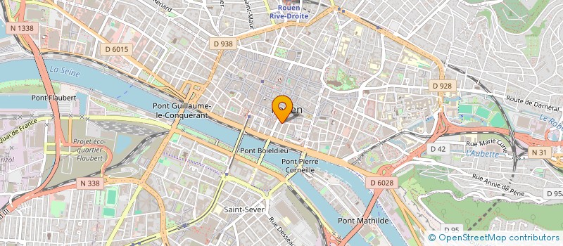 localisation de l'entreprise SCI SAINT LOUIS  ROUEN