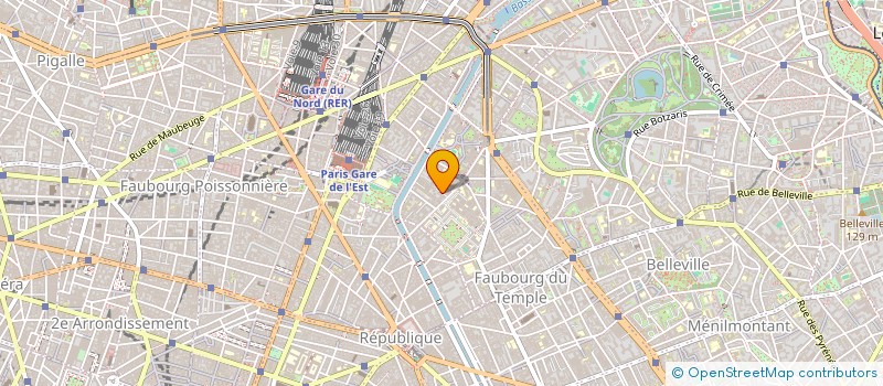 localisation de l'entreprise SCI SAINT LOUIS  PARIS