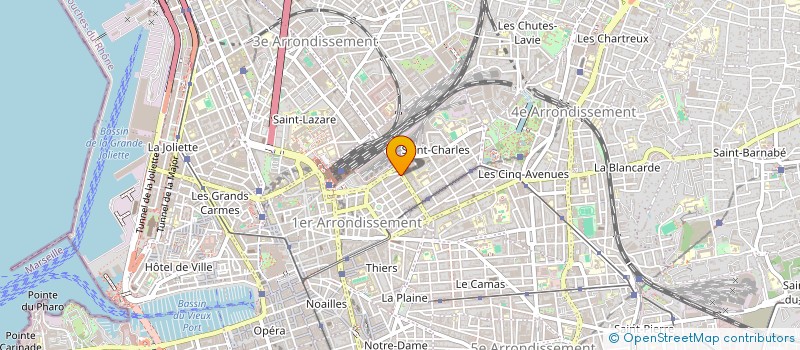 localisation de l'entreprise SCI SAINT LOUIS à MARSEILLE