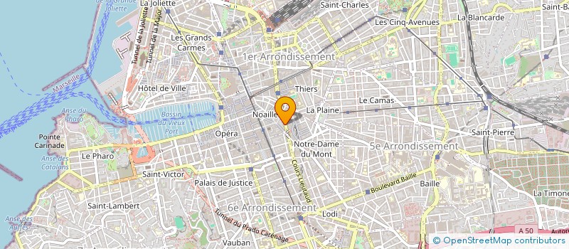 localisation de l'entreprise SCI SAINT LOUIS à MARSEILLE