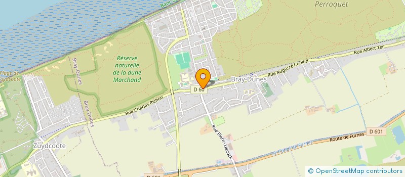 localisation de l'entreprise SCI SAINT LOUIS  BRAY-DUNES