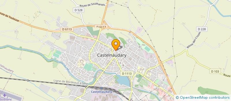localisation de l'entreprise SCI SAINT LOUIS à CASTELNAUDARY