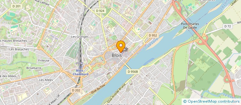 localisation de l'entreprise SCI SAINT LOUIS  BLOIS